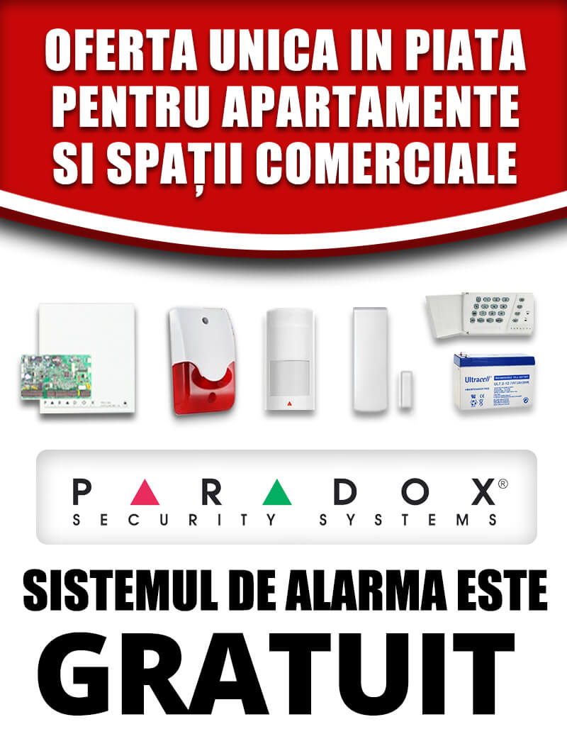 Sistemul de alarma este GRATUIT